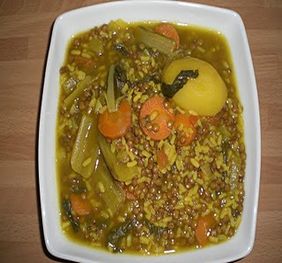 Riz aux Lentilles