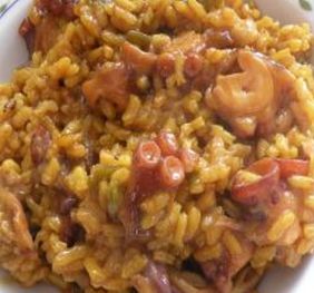 Arroz con Pulpo