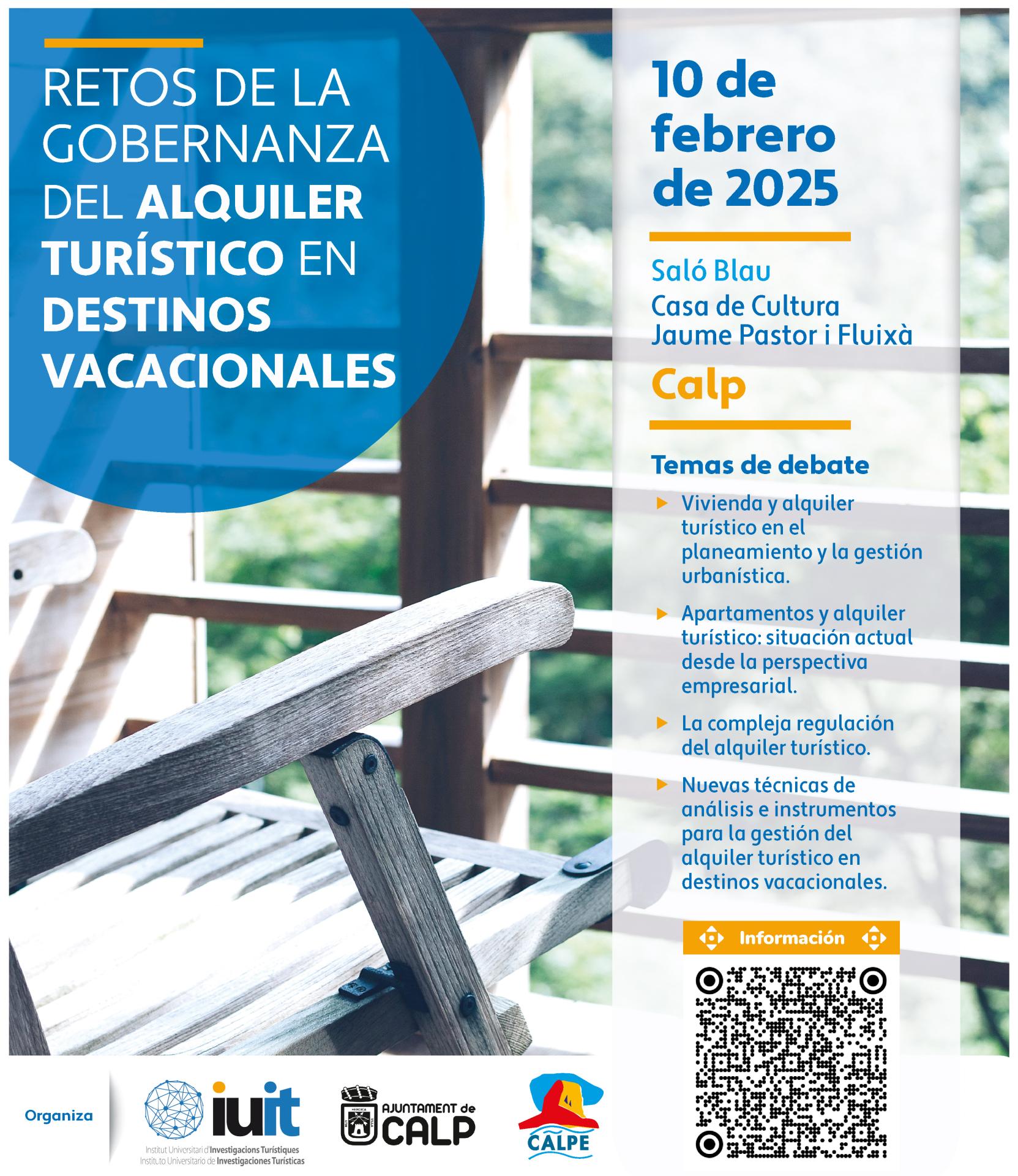 cartel jornada vivienda turística