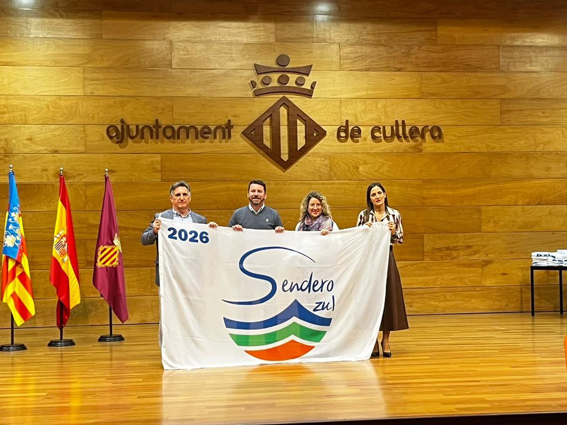 LA SENDA VORAMAR CALALGA REP LA BANDERA SENDER BLAU
