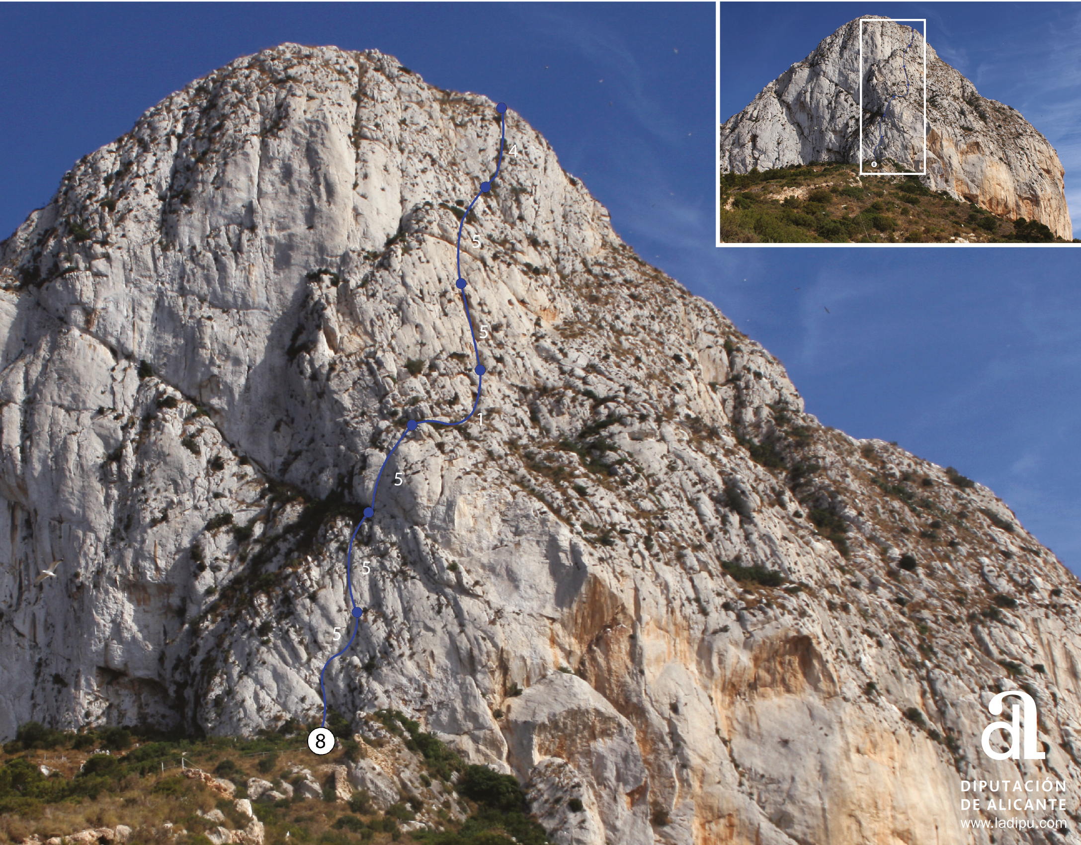 Peñon de Ifach - Ruta 08
