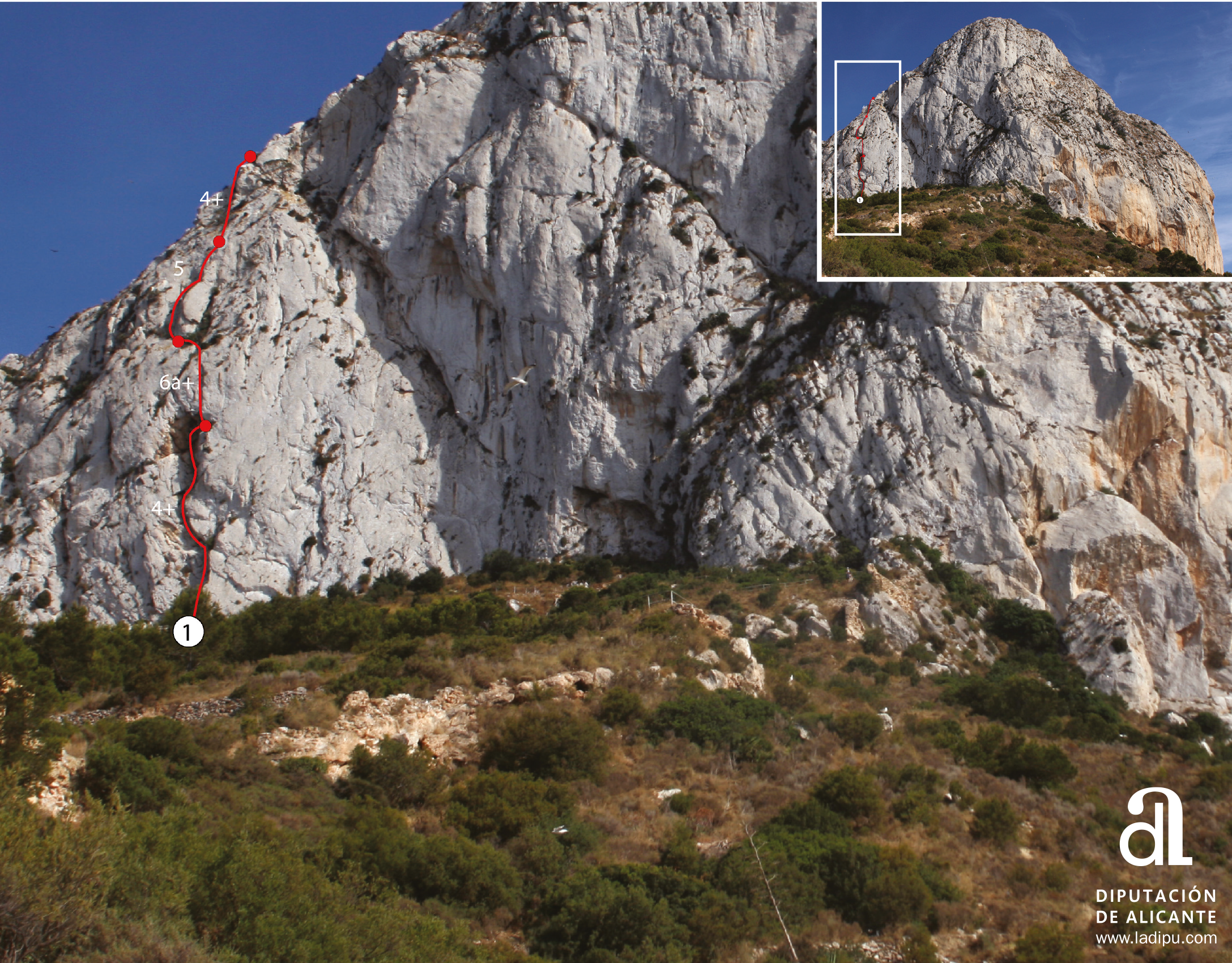 Peñon de Ifach - Ruta 01