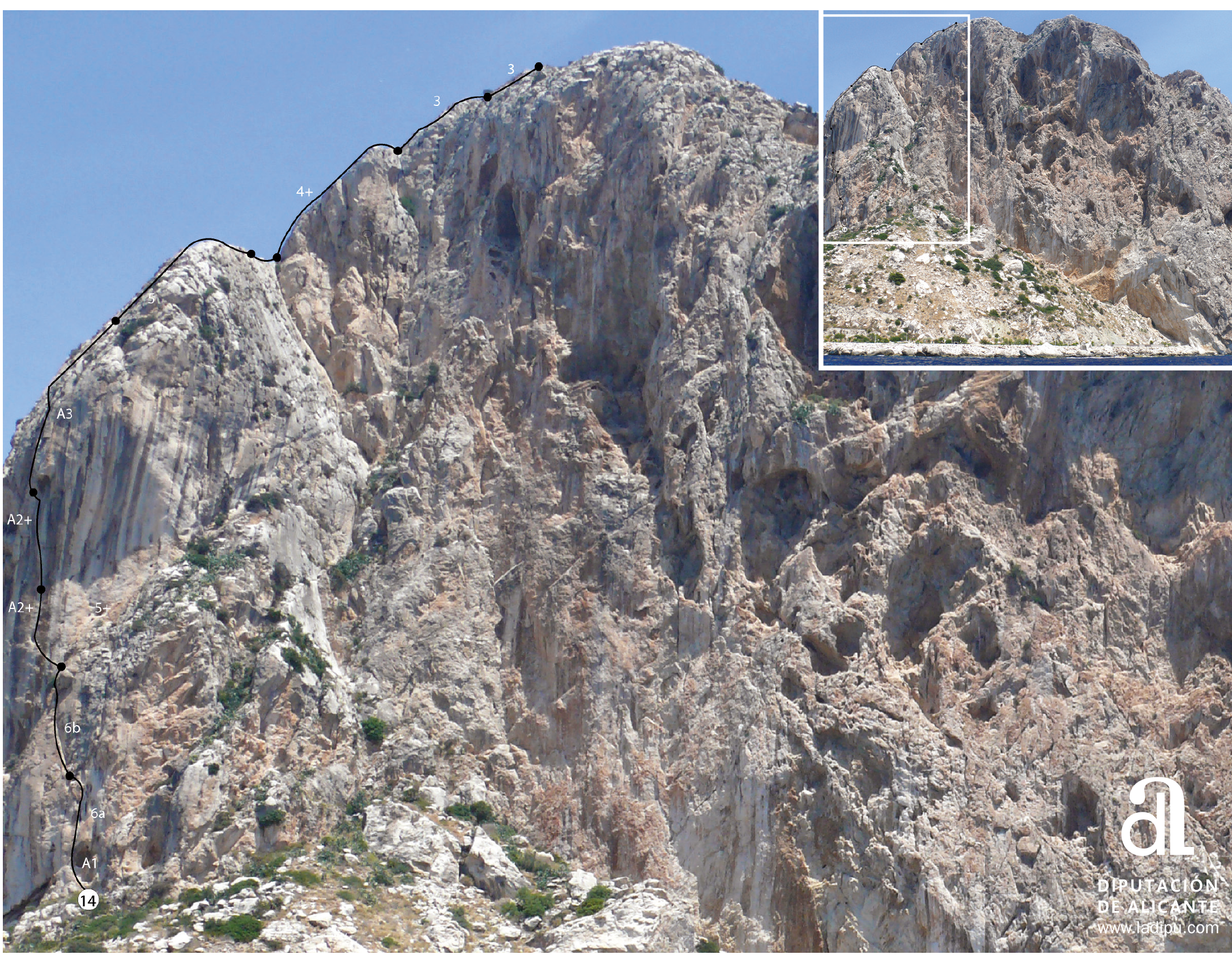 Peñon de Ifach - Ruta 14