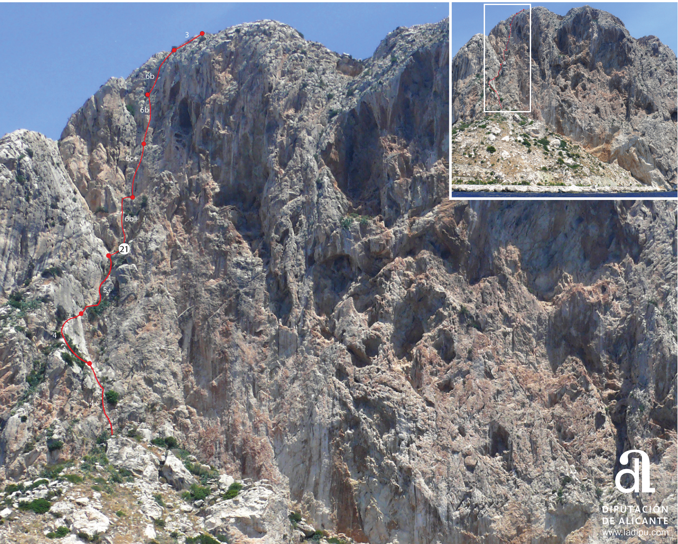Peñon de Ifach - Route 21