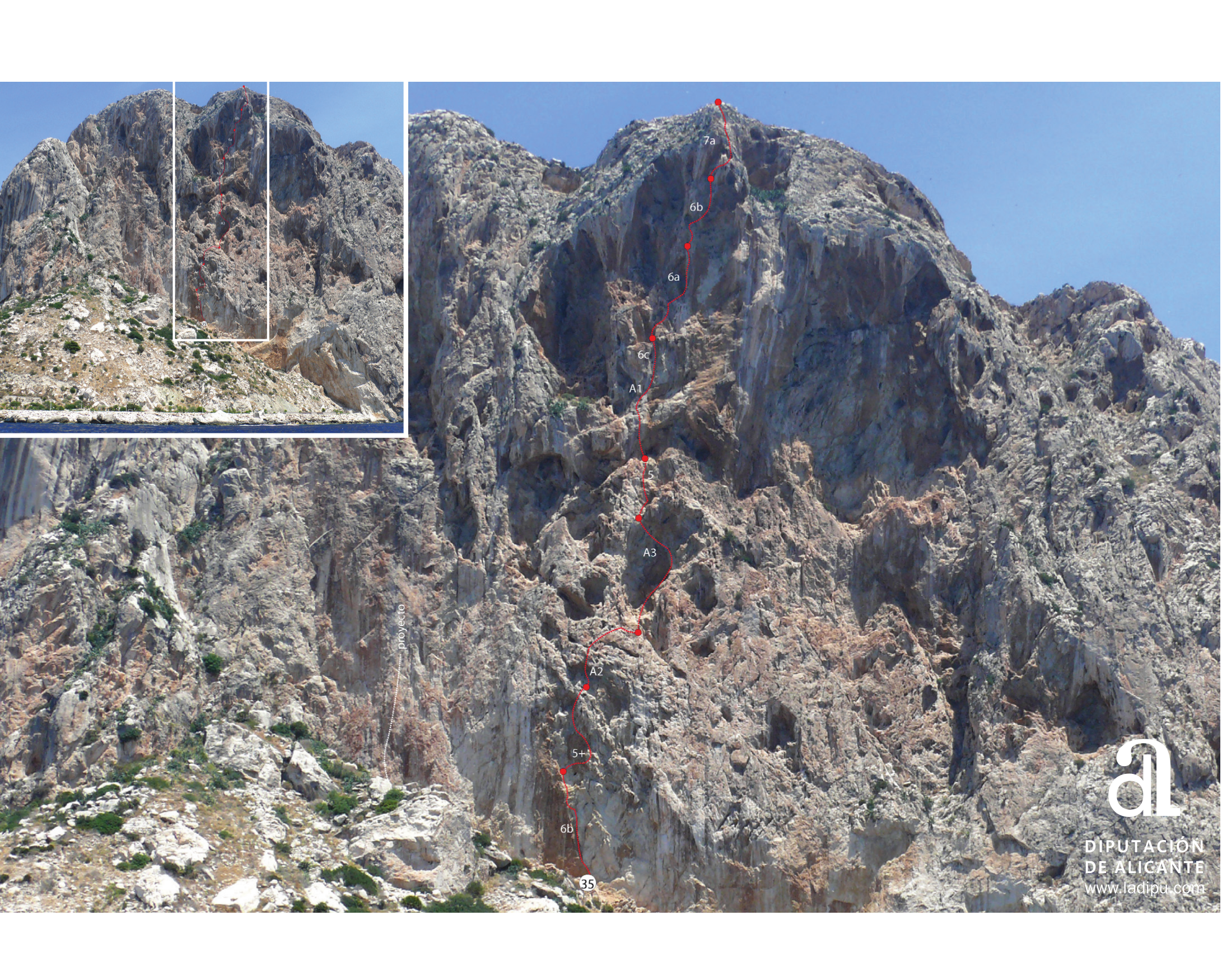 Peñon de Ifach - Route 35