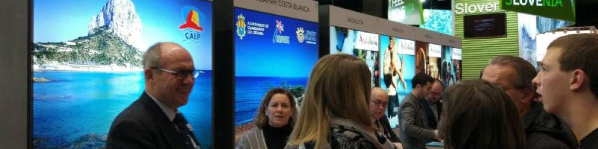 Calp ha estado presente en el Salon de Vacances de Bruselas