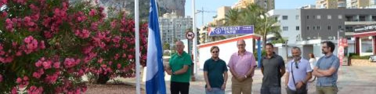 Blue Flags Fly Again On The Beaches Of Calp