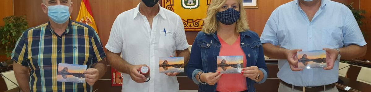 Els Banys de la Reina y el Peñón de Ifac protagonizan la nueva tarjeta prefranqueada de Calp