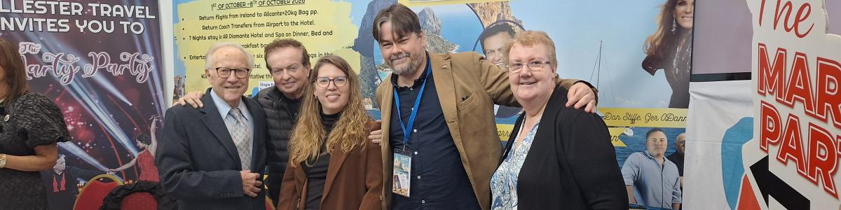 Calp Town Hall promotes its tourism offer in the Irish senior market during the “The 50 Plus Show” fair in Dublin