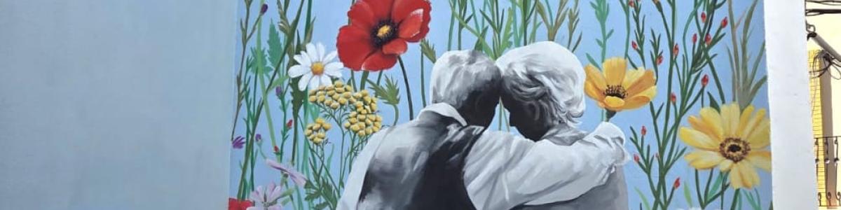 Calp pays tribute to its elders with a mural in the old town