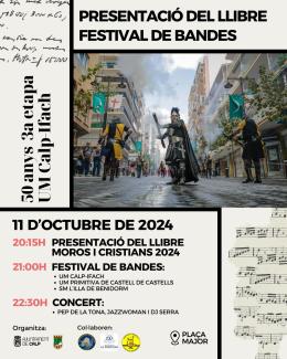 Presentación del libro de Moros y Cristianos y Concierto de la Unió Musical Calp Ifach