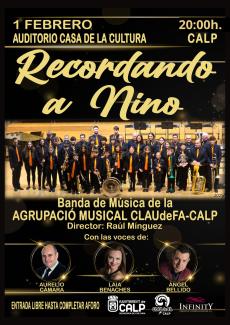 cartel del concierto