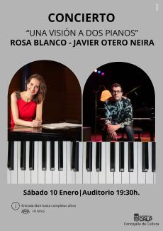 CONCERT: "UNA VISIÓ A DOS PIANS"