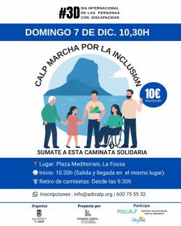CALP MARCHA POR LA INCLUSION