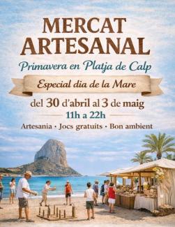 MERCAT ARTESANAL: Primavera a Platja de Calp