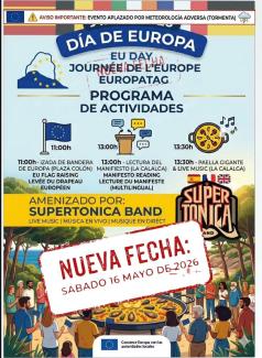 Calp celebra la tercera edición del Día de Europa 