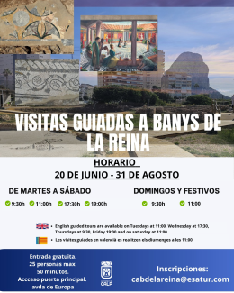 visitas baños de la reina