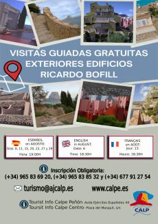 VISITES GUIADES GRATUÏTES EXTERIORS EDIFICIS BOFILL - AGOST 2026