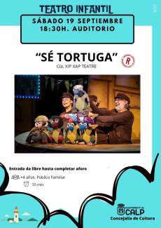 TEATRE INFANTIL: "SÉ TORTUGA"