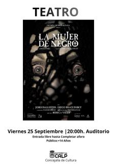 TEATRE: "LA DONA DE NEGRE" de Susan Hill