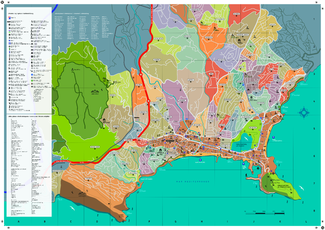 Map of Calpe (Spanish)