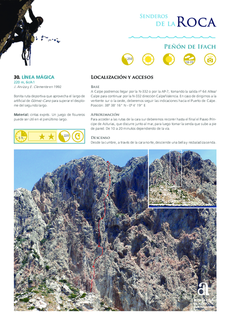 Senderes de la Roca - Peñón de Ifach - Ruta 30 - Línea Mágica (en Castellà)