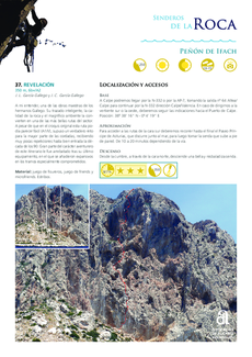 Rotspaden - Peñón de Ifach - Route 37 - Revelación (in het Spaans)