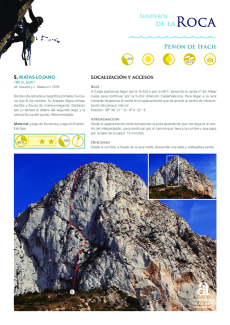 Rotspaden - Peñón de Ifach - Route 05 - Matas-Lozano (in het Spaans)