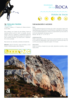 Senderes de la Roca - Peñón de Ifach - Ruta 12 - Puñalada Trapera (en Castellà)