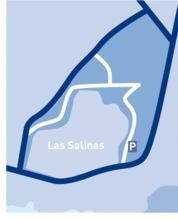 Las Salinas Map