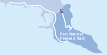 Carte de Peñón de Ifach