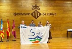 LA SENDA VORAMAR CALALGA RECIBE LA BANDERA SENDERO AZUL